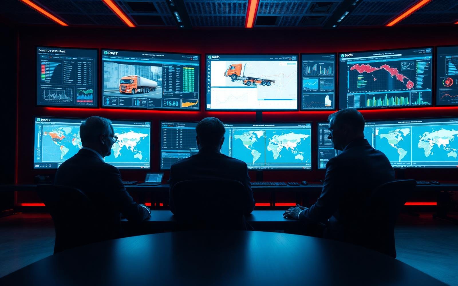 Operação Milano — sala de controle